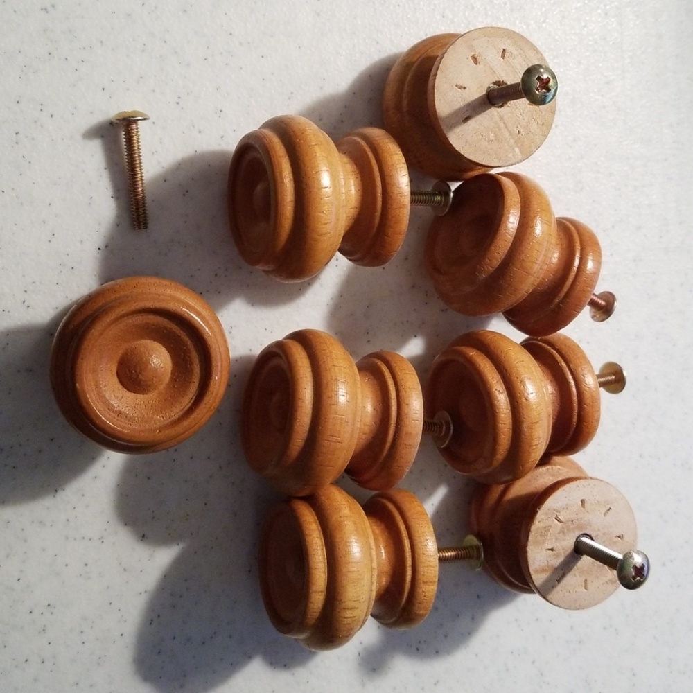 Wooden knobs